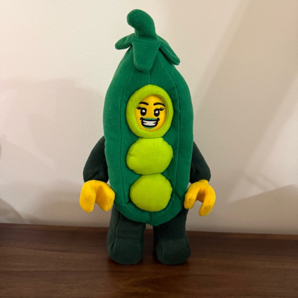 LEGO Pea Pod Girl Plush 11 Minifigure Soft Toy Green